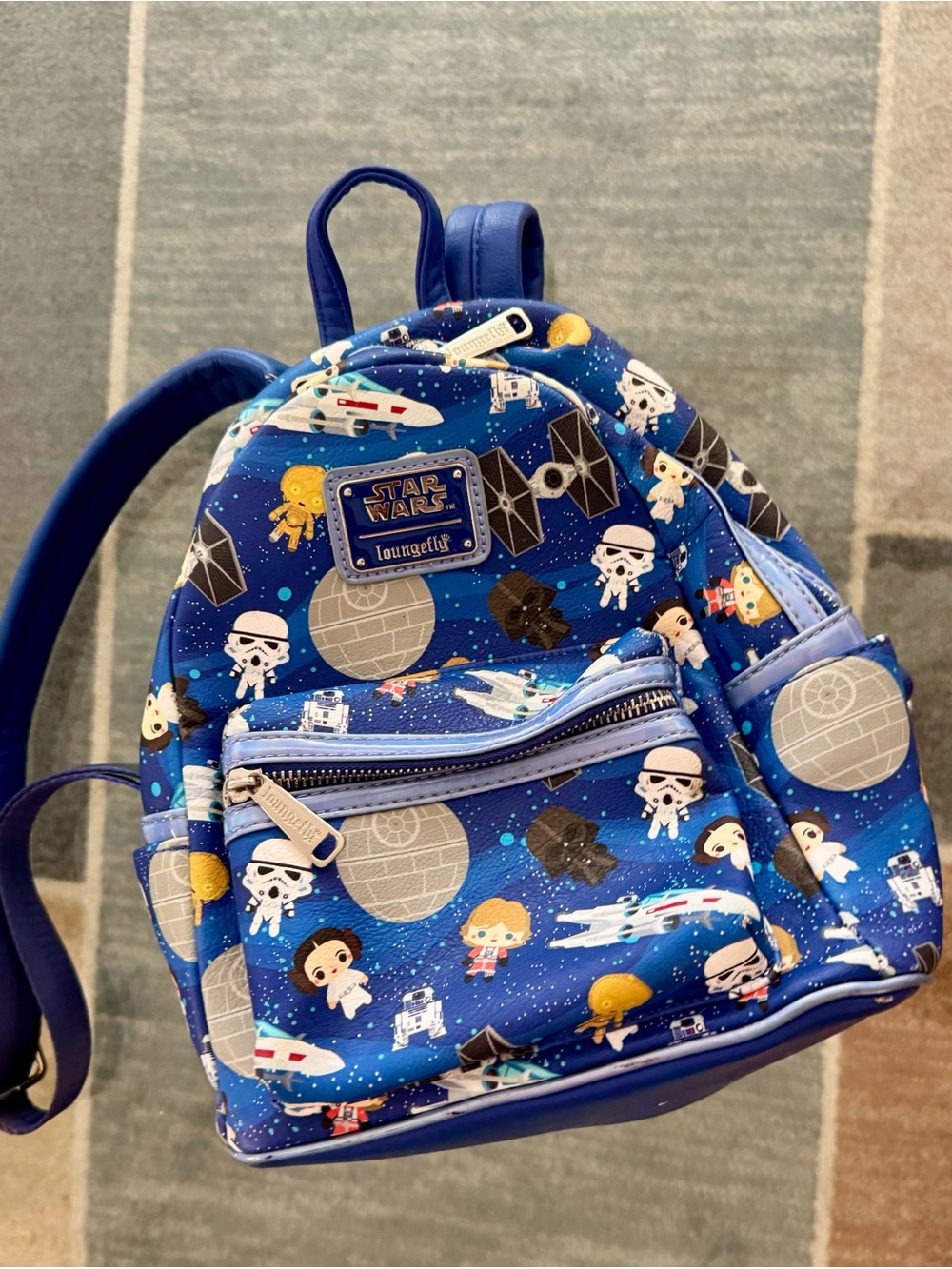 Loungefly Star Wars Blue Kids Mini Backpack
